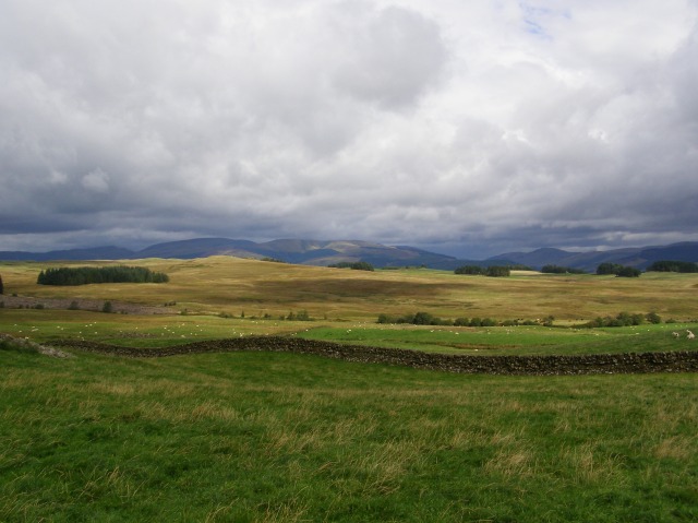 View northeast, towards Beattock